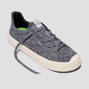 Cariuma Stone Grey IBI Low Knit Sneaker Women's Size 7.5